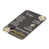 Gepersonaliseerde Master's Degree Afstuderen Magneet (Linkerzijde)