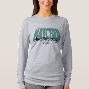 Gepersonaliseerde Match Day Residency Medical Scho T-shirt