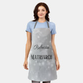 Gepersonaliseerde matriarch moeder schort (Gedragen)