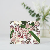 Gepersonaliseerde Mayberry Kerstfoto Briefkaart (Staand voorkant)