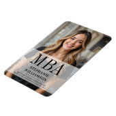 Gepersonaliseerde MBA Business School Afstuderen Magneet (Linkerzijde)