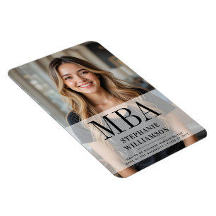 Gepersonaliseerde MBA Business School Afstuderen Magneet