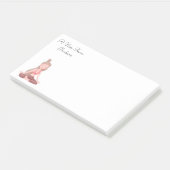Gepersonaliseerde mediate notitieblok post-it® notes (Schuin)