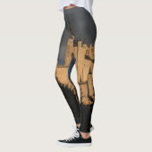 Gepersonaliseerde Medieval Castle Mode Yoga Naam Leggings (Links)