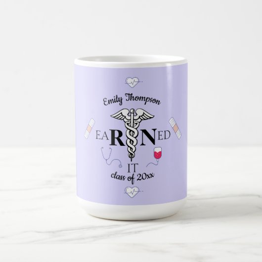 Gepersonaliseerde medische Afstuderen Koffiemok (Center)