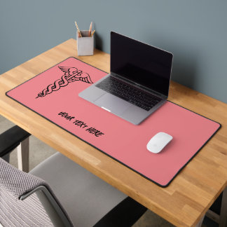 Gepersonaliseerde Medische Symbool Desk Mat