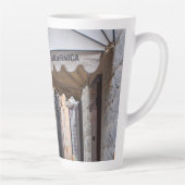 Gepersonaliseerde mediterrane scène Latte Mok (Rechts)
