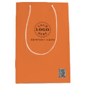 Gepersonaliseerde Medium Gift Bag voor Branding Cadeauzakje (Voorkant)