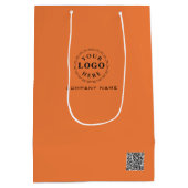 Gepersonaliseerde Medium Gift Bag voor Branding Cadeauzakje (Achterkant)