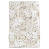 Gepersonaliseerde Medium Paper Bag Elegant Ontwerp Cadeauzakje (Achterkant)