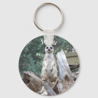 Gepersonaliseerde Meerkat Sleutelhanger