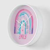 Gepersonaliseerde meisje klok Decor (Hoek)