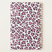 Gepersonaliseerde Meisje Leopard Planner (Achterkant)
