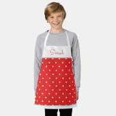 Gepersonaliseerde meisjes Apron Schort (Gedragen)