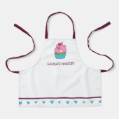 Gepersonaliseerde meisjes Apron Schort (Voorkant)