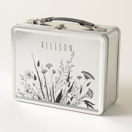 Gepersonaliseerde Meisjes School Lunchbox, Botanis (Voorkant)