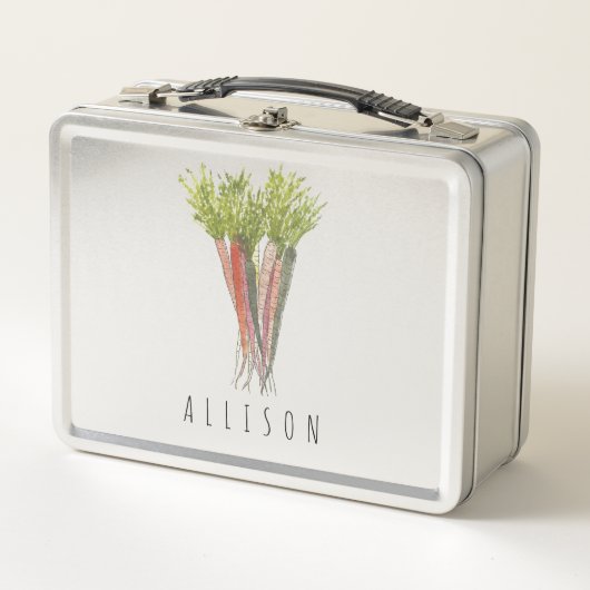 Gepersonaliseerde Meisjes School Lunchbox, Wortele (Voorkant)