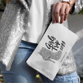 Gepersonaliseerde Meisjes Trip Disco Spiegel Zilve Etui