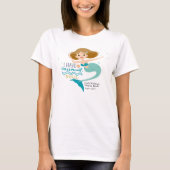 Gepersonaliseerde Meisjes Week Zeemeermin Soul T-shirt (Voorkant)