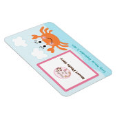 Gepersonaliseerde meisjeskrab Foto Magnet Keepomwi Magneet (Rechterzijde)