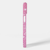 Gepersonaliseerde meisjesnaam Glitter Sparkles Case-Mate iPhone Case (Achterkant / Rechts)