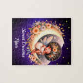 Gepersonaliseerde meisjesnaam legpuzzel (Horizontaal)