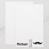 Gepersonaliseerde melk briefpapier (Voorkant / Achterkant)