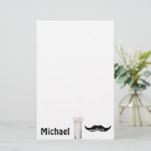 Gepersonaliseerde melk briefpapier (Staand voorkant)