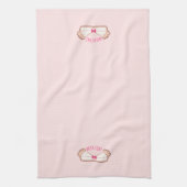 Gepersonaliseerde MELKTERT Afrikaanse Boeremeisie Theedoek (Verticaal)