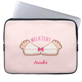 Gepersonaliseerde Melktert Boeremeisie Laptop Sleeve