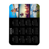 Gepersonaliseerde Memorable Foto Collage 2023 Agen Magneet (Verticaal)
