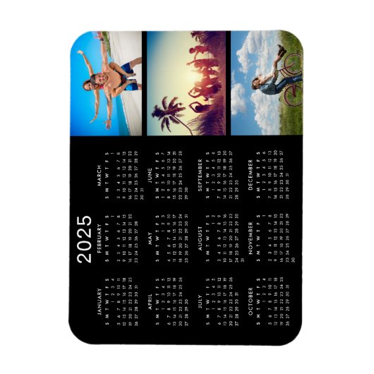 Gepersonaliseerde Memorable Foto Collage 2023 Agen Magneet (Verticaal)