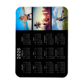Gepersonaliseerde Memorable Foto Collage 2024 Agen Magneet (Verticaal)