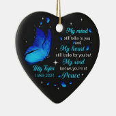 Gepersonaliseerde Memorial Ornamenten Mijn geest p (Rechts)