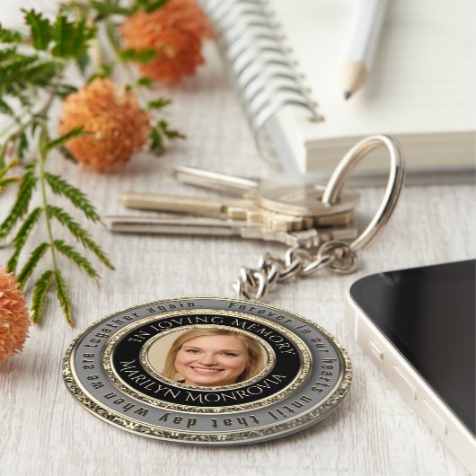 Gepersonaliseerde Memorial Sleutelhanger (Zijkant)