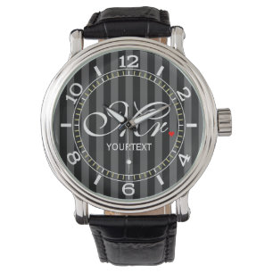 Gepersonaliseerde meneer Husband Groom Zijne Hers  Horloge