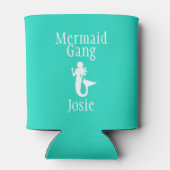 Gepersonaliseerde Mermaid Gang Koelbox Blikjeskoeler (Achterkant)