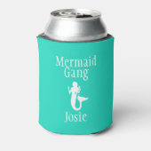 Gepersonaliseerde Mermaid Gang Koelbox Blikjeskoeler (Blikje Achterkant)