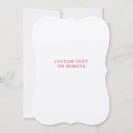 Gepersonaliseerde Mermaid verjaardagsuitnodigingen Kaart (Achterkant)