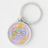 GEPERSONALISEERDE MERRY CHRISTMAS 2023 SLEUTELHANGER (Voorkant)