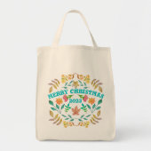 GEPERSONALISEERDE MERRY CHRISTMAS 2023 TOTE BAG (Voorkant)