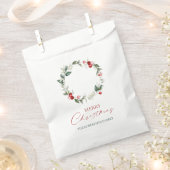 Gepersonaliseerde Merry Christmas Favoriete Bag Bedankzakje (Geknipt)
