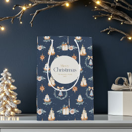Gepersonaliseerde Merry Christmas Gift Bag Medium Cadeauzakje
