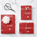 Gepersonaliseerde Merry Christmas Red Monogram voo Inpakpapier Vel<br><div class="desc">Een gepersonaliseerd "Merry Christmas" monogram ontwerp met een Kerstmis een rode achtergrond perfect voor papa. Een ideaal feestelijk ontwerp op maat voor het vakantieseizoen. Pas het monogram aan en maak het uw eigen!</div>