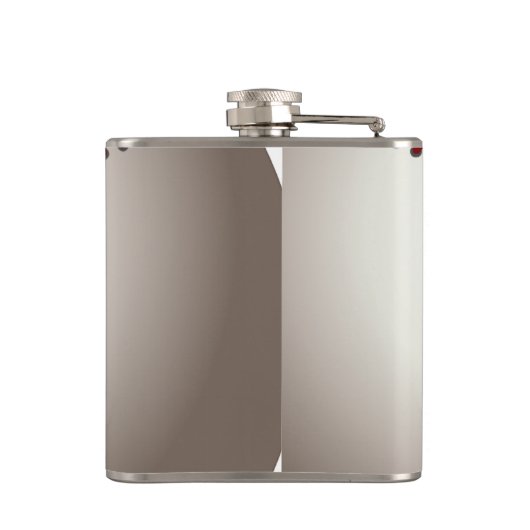 Gepersonaliseerde met honkbal gevulde maatkolf heupfles (Achterkant)