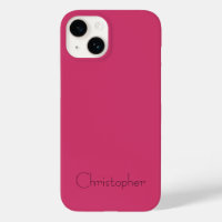 Gepersonaliseerde Metallic licht roze Radiale Text