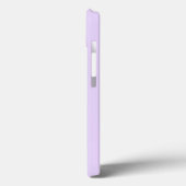 Gepersonaliseerde Metallic licht violette radiale  Case-Mate iPhone Case (Achterkant / Links)