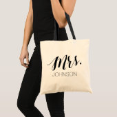 Gepersonaliseerde mevrouw Canvas tas (Voorkant (product))