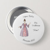 Gepersonaliseerde mevrouw Stahlbaum Keepomwille Nu Ronde Button 7,6 Cm (Voorkant /achterkant)