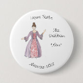 Gepersonaliseerde mevrouw Stahlbaum Keepomwille Nu Ronde Button 7,6 Cm (Voorkant)